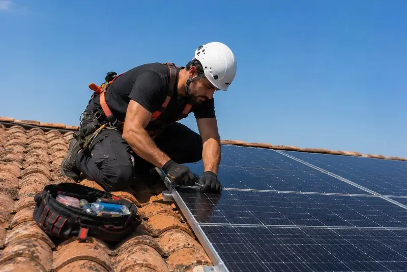 Maintenance et monitoring de panneaux solaires à Payrin-Augmontel